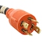 Ac Works SOOW; Cold Weather Extension Cord, 10 AWG, Indoor/Outdoor, 10/4, 1 Outlets, L14-30R, Black, Rubber L1430PR-025 - alternate 4